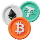 All cryptocurrencies are supported at Lucky Bull Online Casino